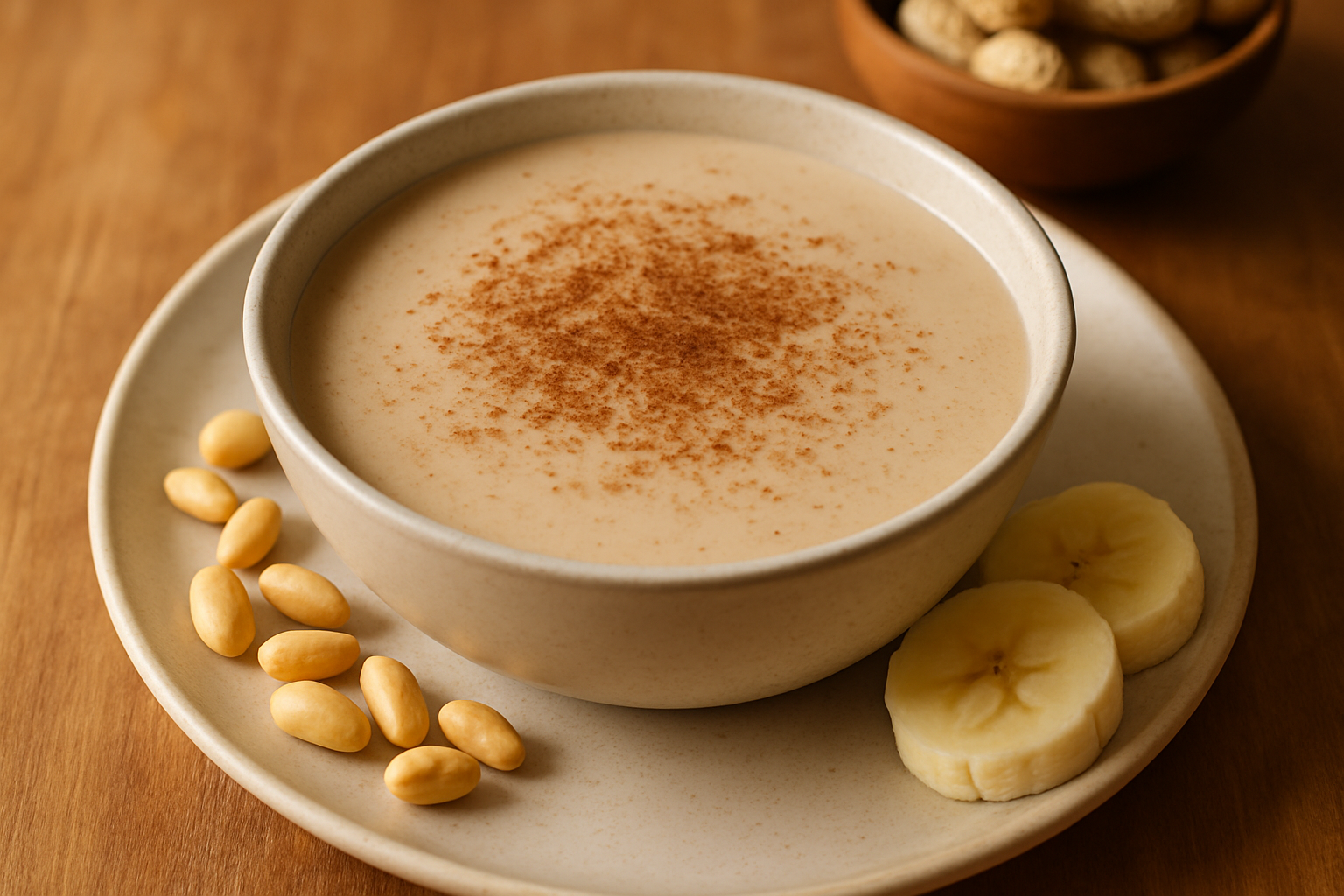 Peanut punch, the lighter pour
