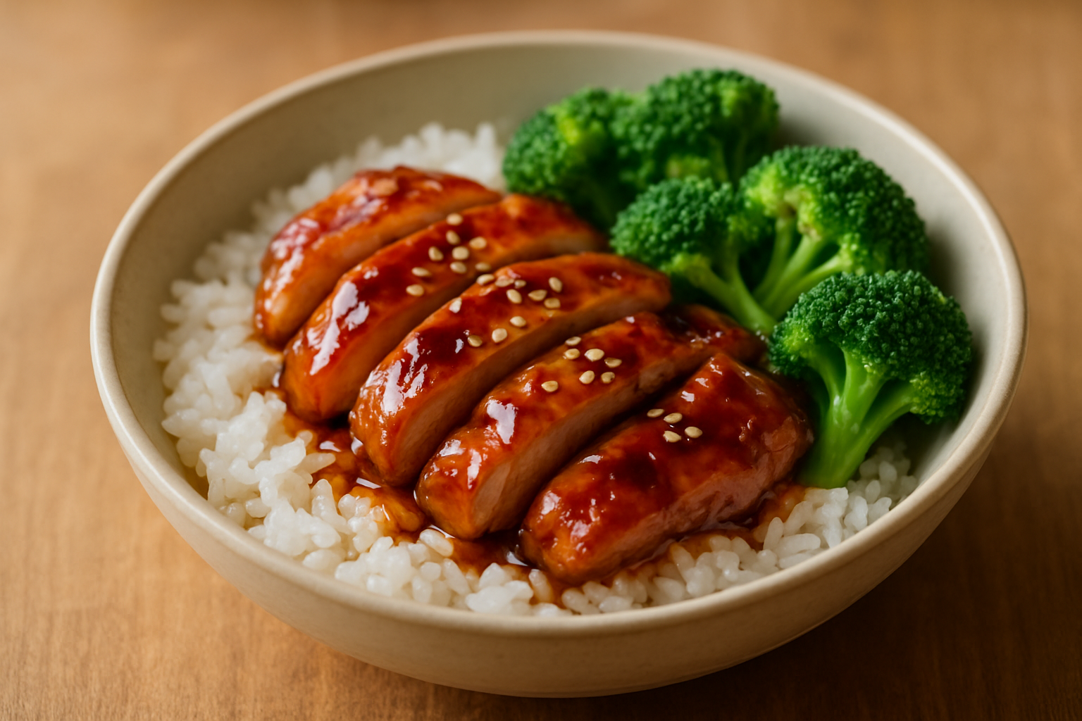 Japanese Teriyaki Chicken Rice Bowl