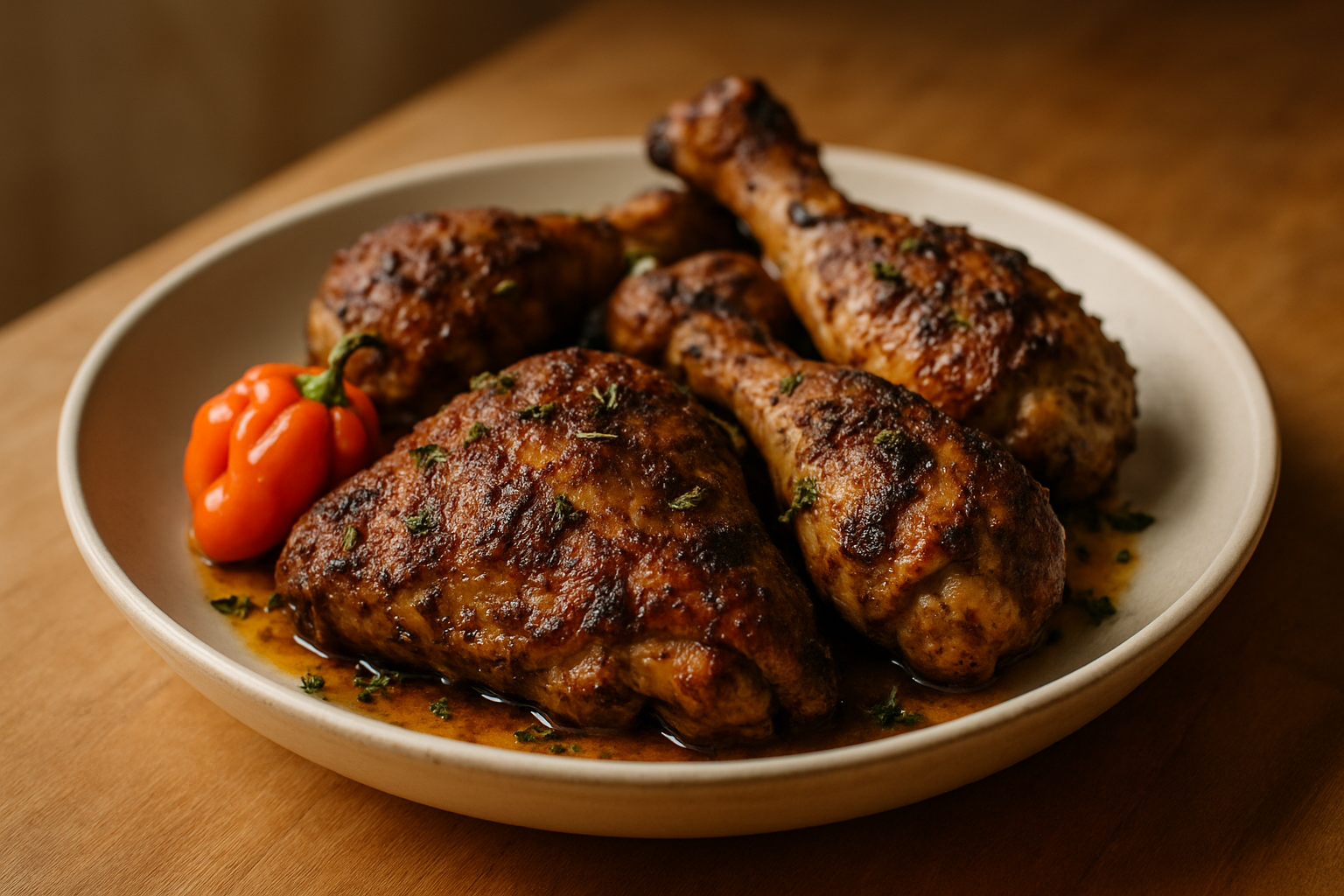 Baked Jerk Chicken