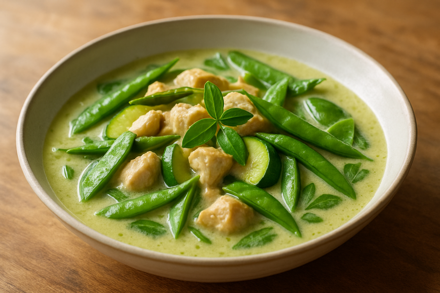 Thai Green Curry with Chicken & Vegetables